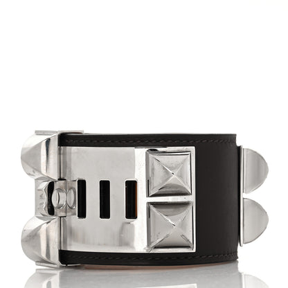 Hermes Chamonix Collier De Chien CDC Bracelet S Chocolate 3 of 5