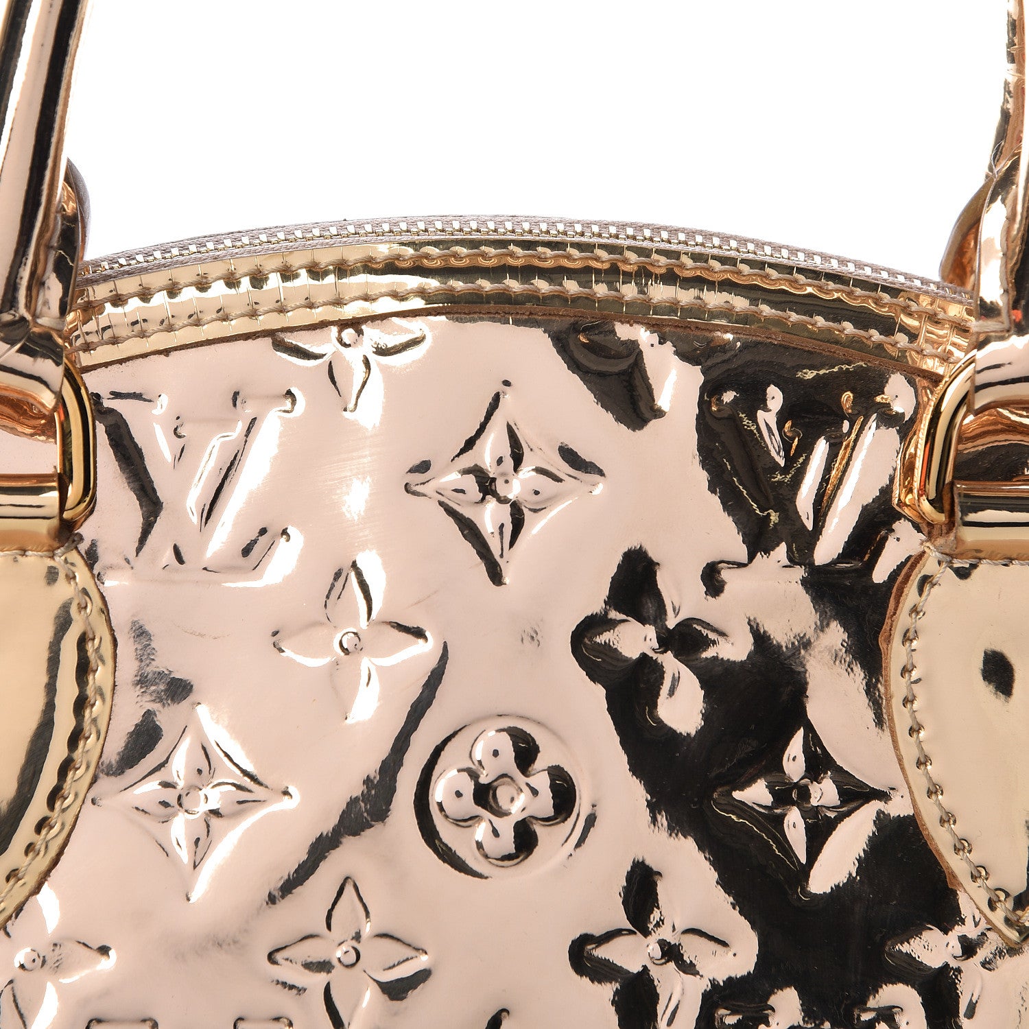 Louis Vuitton Monogram Miroir Lockit Gold 8 of 12