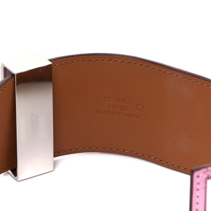 Hermes Matte Alligator Collier De Chien CDC Bracelet T3 5P Pink 5 of 6