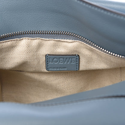 Loewe Calfskin Medium Puzzle Bag Stone Blue 6 of 10