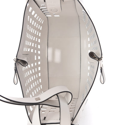 Loewe Calfskin Medium Tulip Hammock Shoulder Bag White 6 of 9