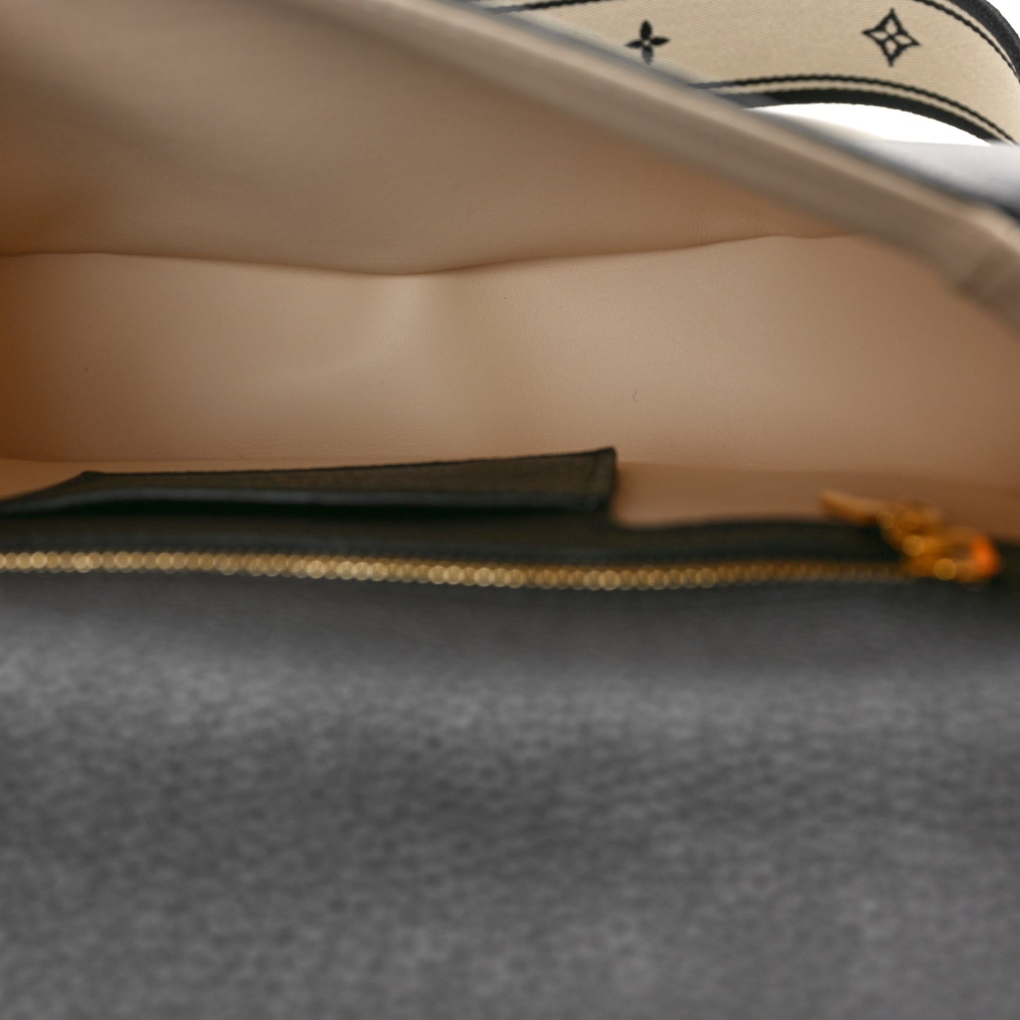 Grained Calfskin LV Pont 9 Soft PM Black