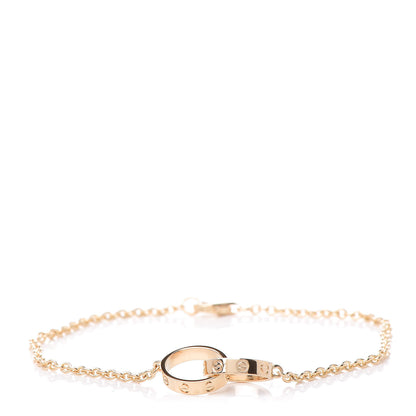 Cartier 18K Yellow Gold Interlocking LOVE Bracelet 1 of 3