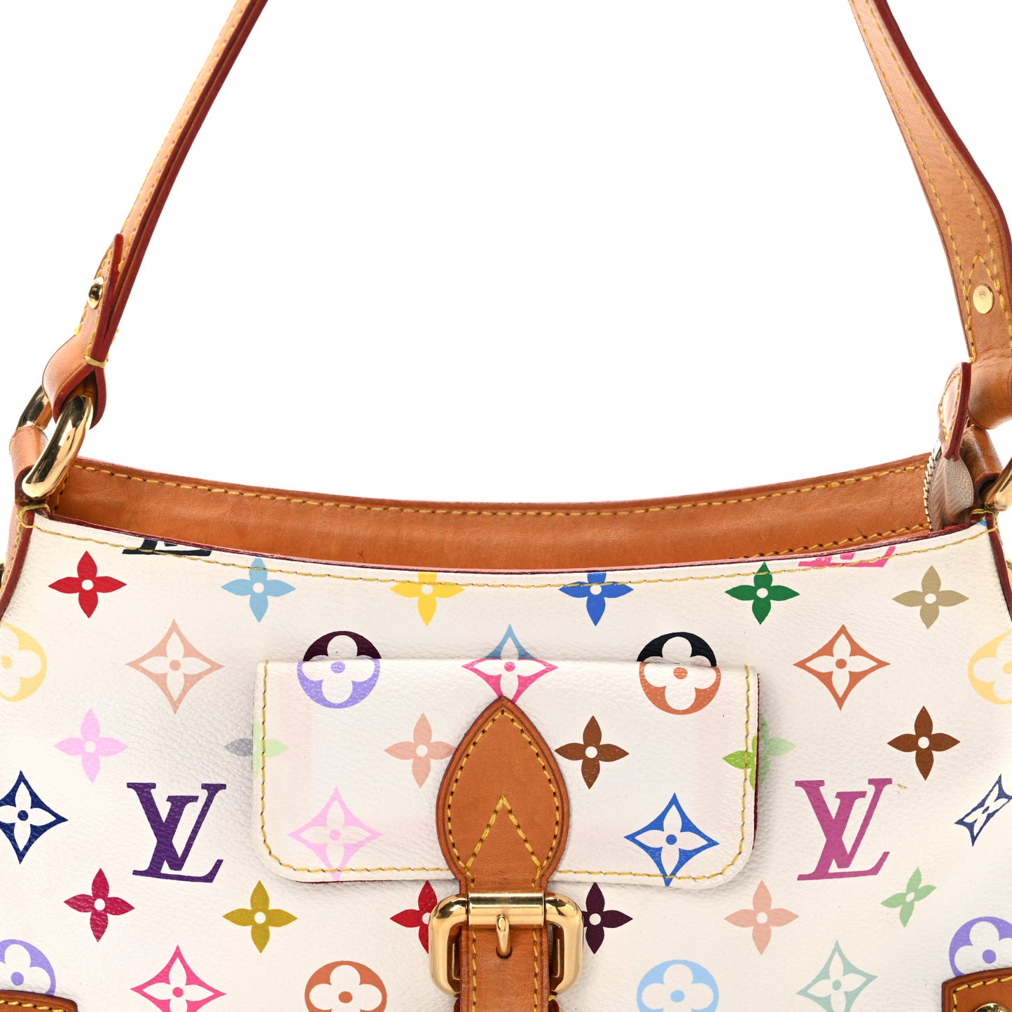 Monogram Multicolor Eliza White