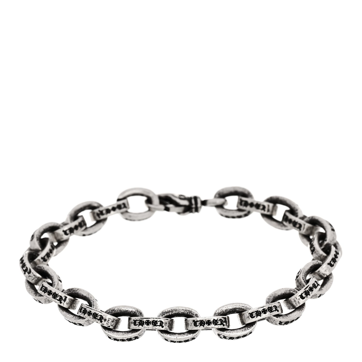 Chrome Hearts Sterling Silver Paper Chain Bracelet 1 of 4