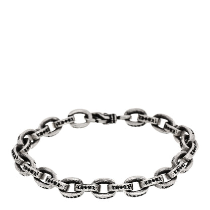 Chrome Hearts Sterling Silver Paper Chain Bracelet 1 of 4