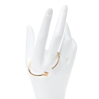 Louis Vuitton 18K Yellow Gold Diamond Idylle Blossom Twist Bracelet 2 of 4