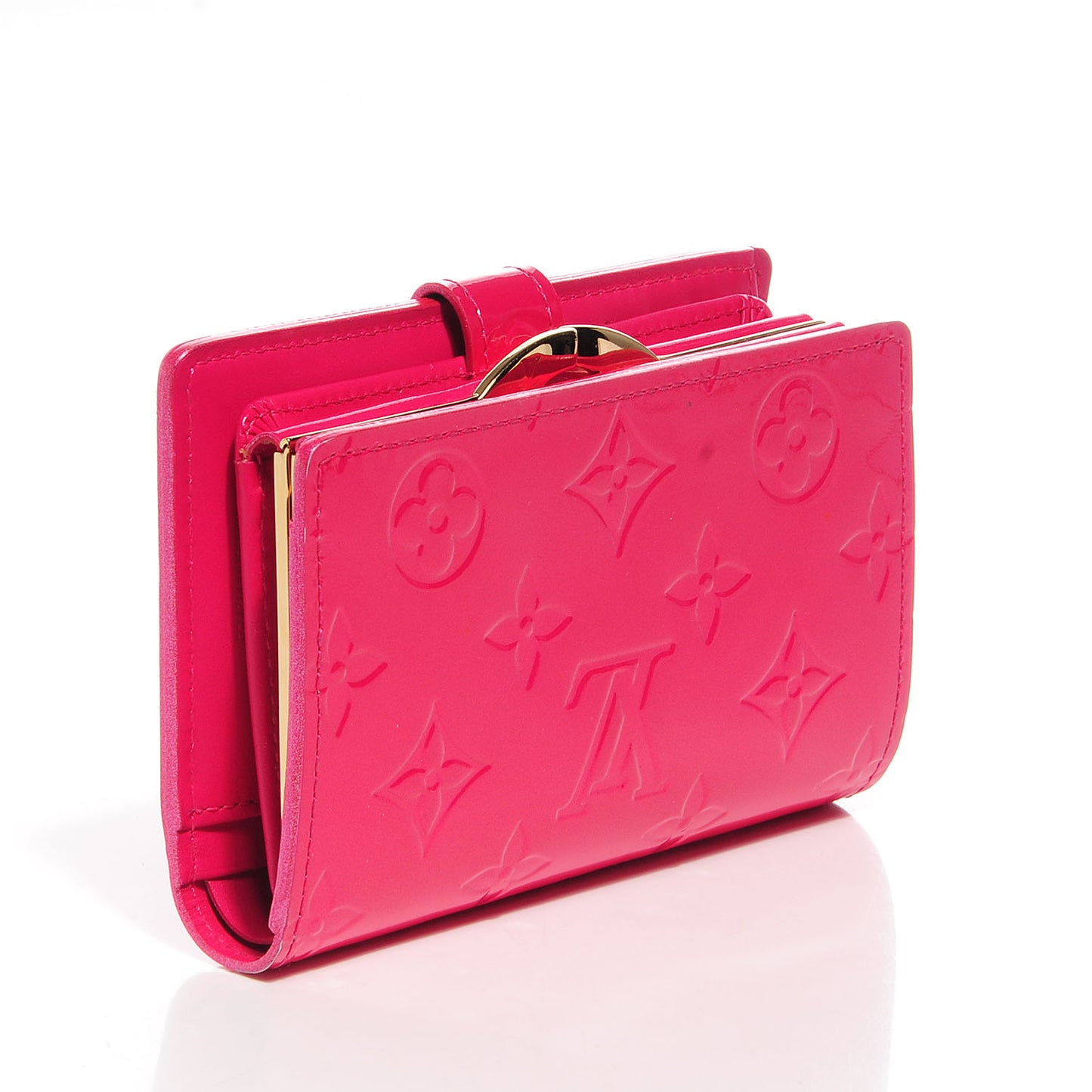 Vernis French Purse Wallet Rose Pop