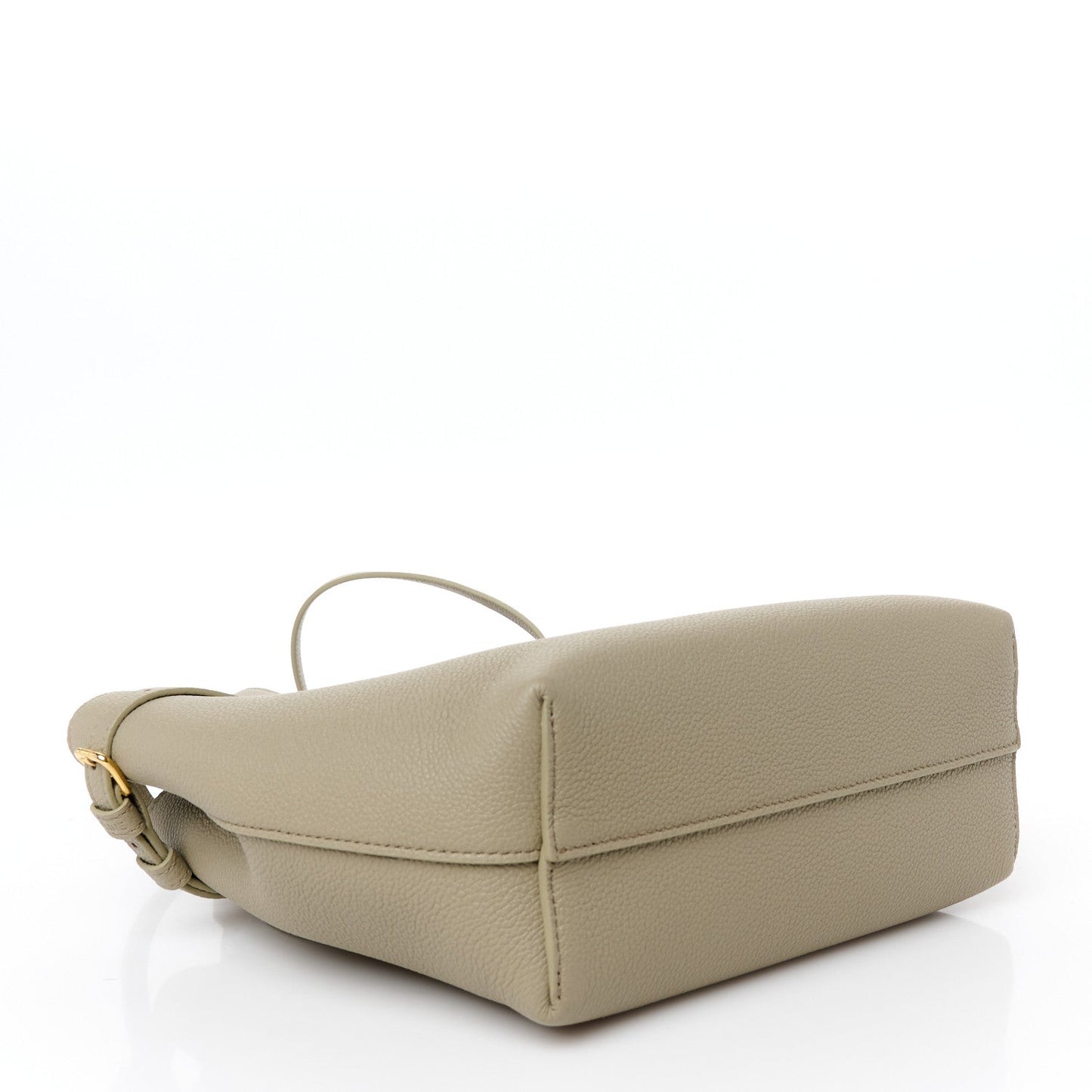 Grained Calfskin Triomphe Mini Cabas Anais Modern Taupe