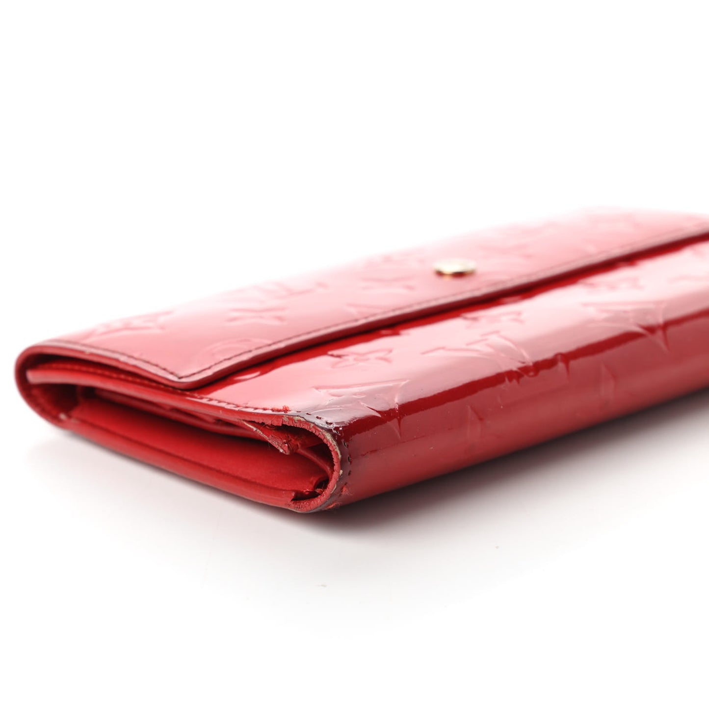 Vernis Porte Tresor International Wallet Rouge