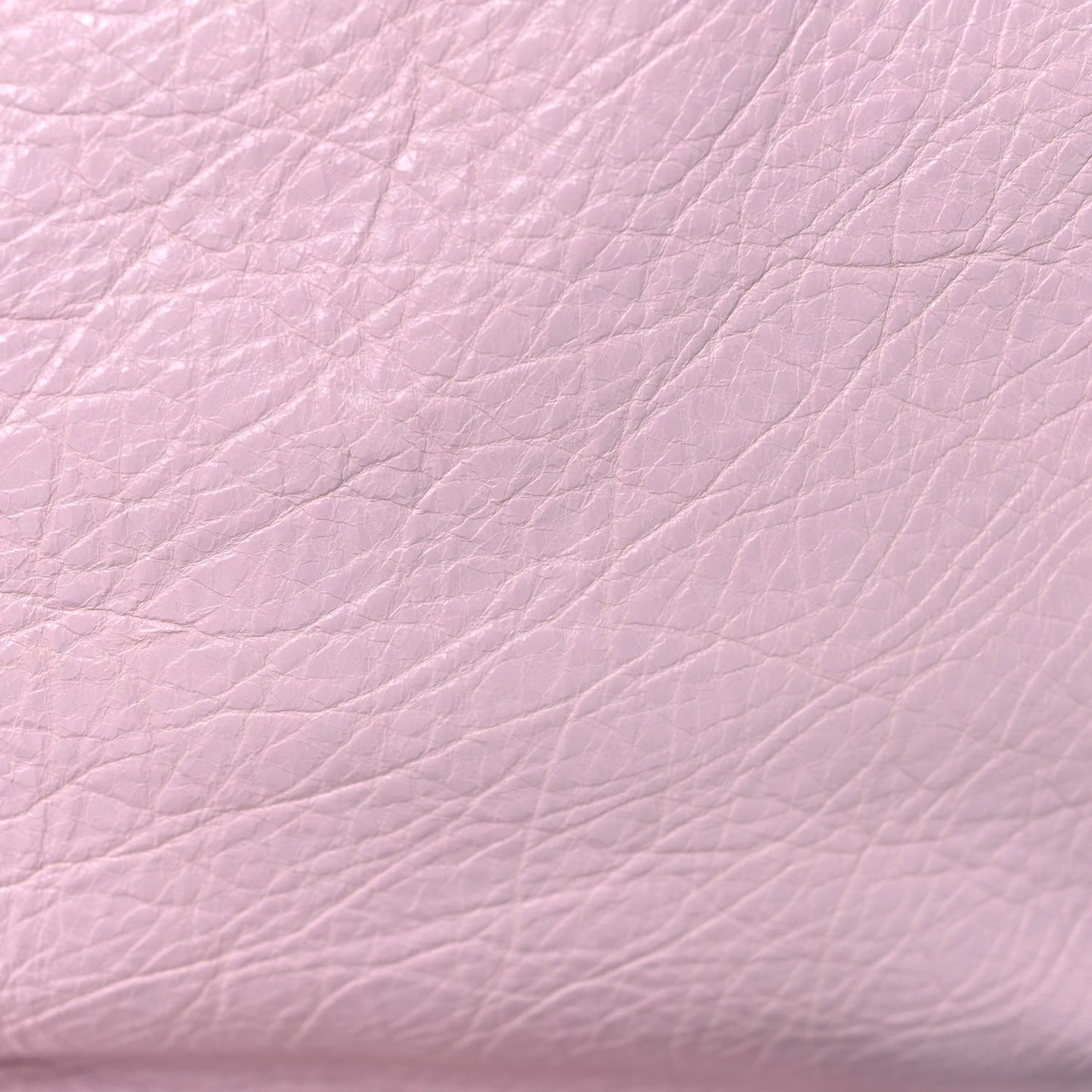 Agneau Classic Hardware Zip Traveler Backpack Rose Poudre Rose Petunia