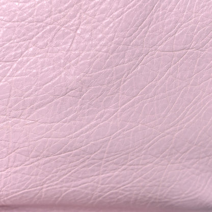 Balenciaga Agneau Classic Hardware Zip Traveler Backpack Rose Poudre Rose Petunia 14 of 17
