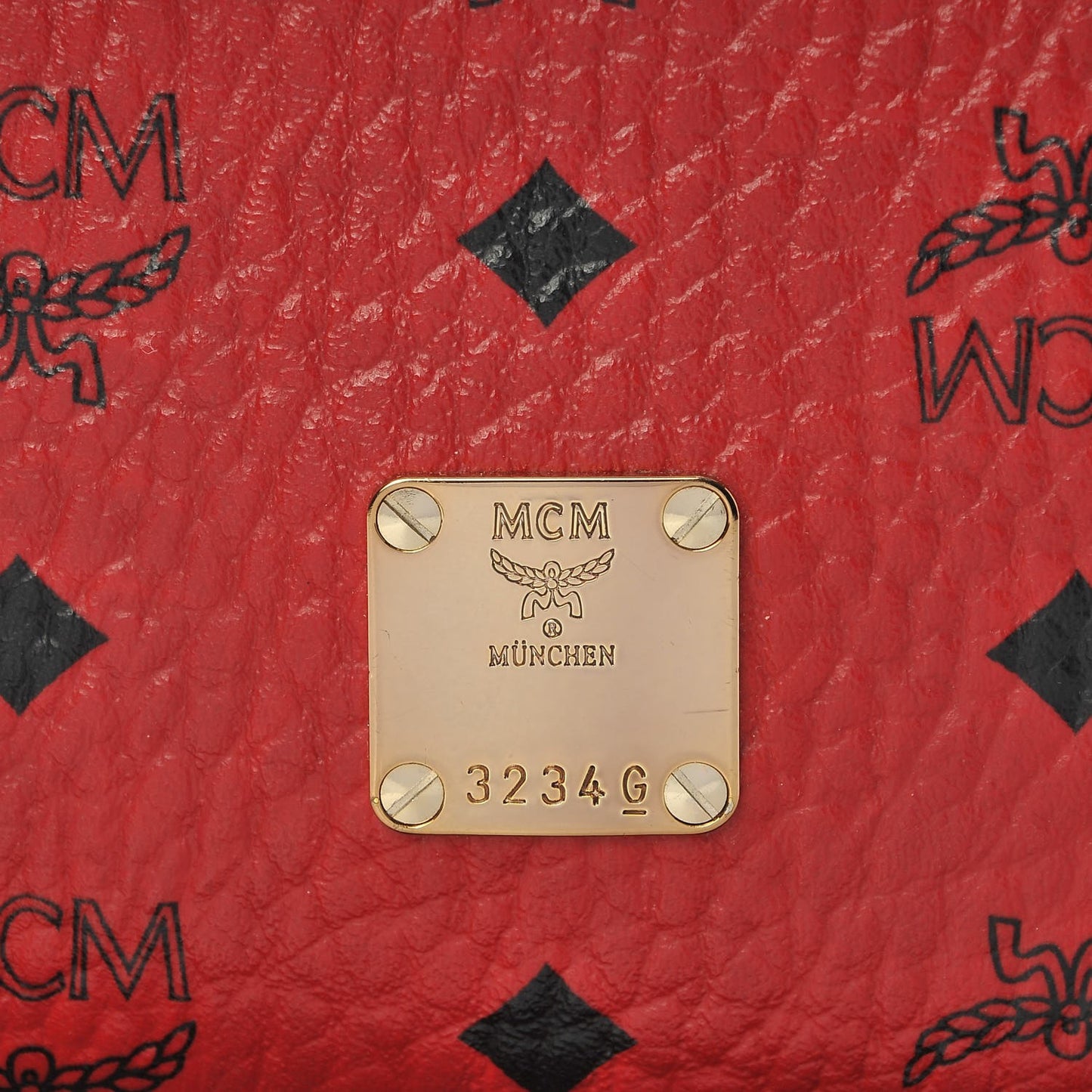 Visetos Mini Camera Crossbody Bag Red