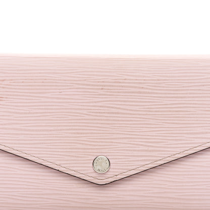 Louis Vuitton Epi Sarah Wallet NM Rose Ballerine 7 of 8