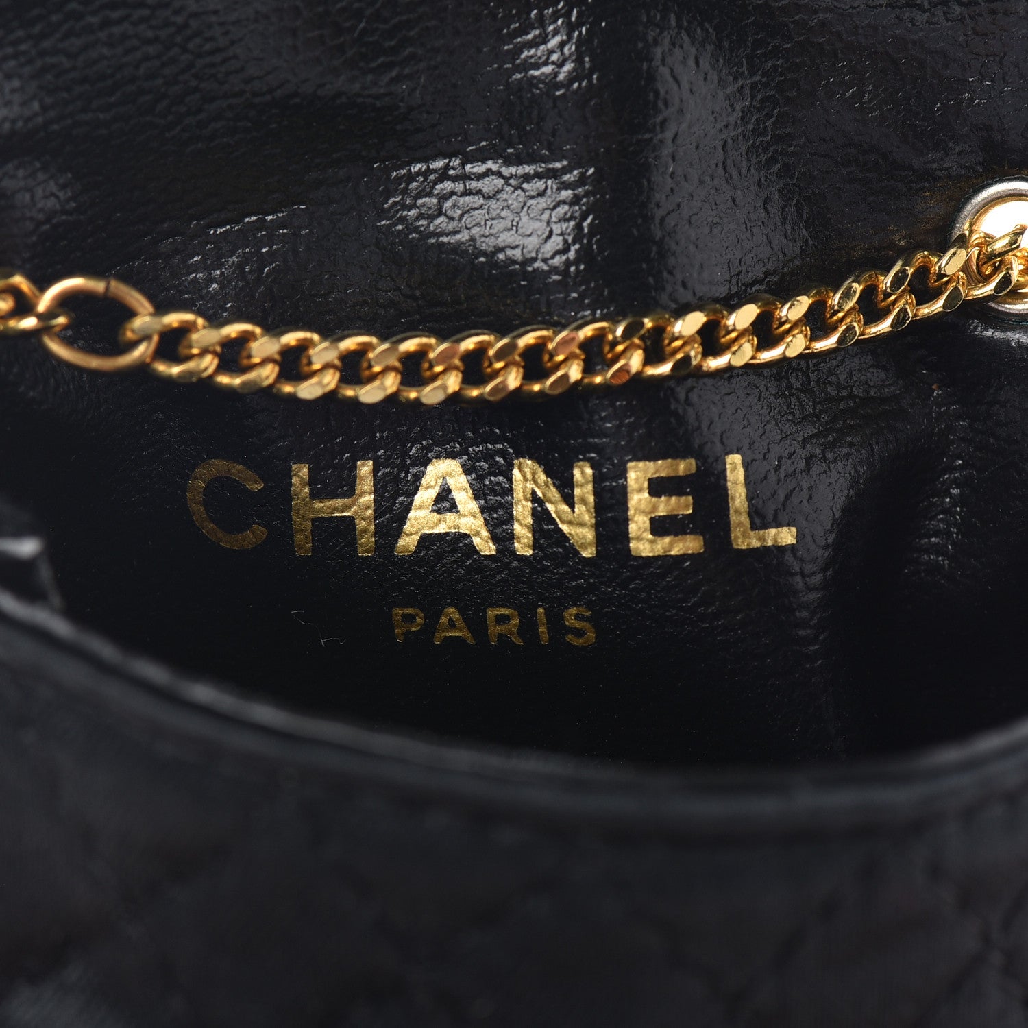 Chanel Canvas Quilted Bag Black 4 of 6