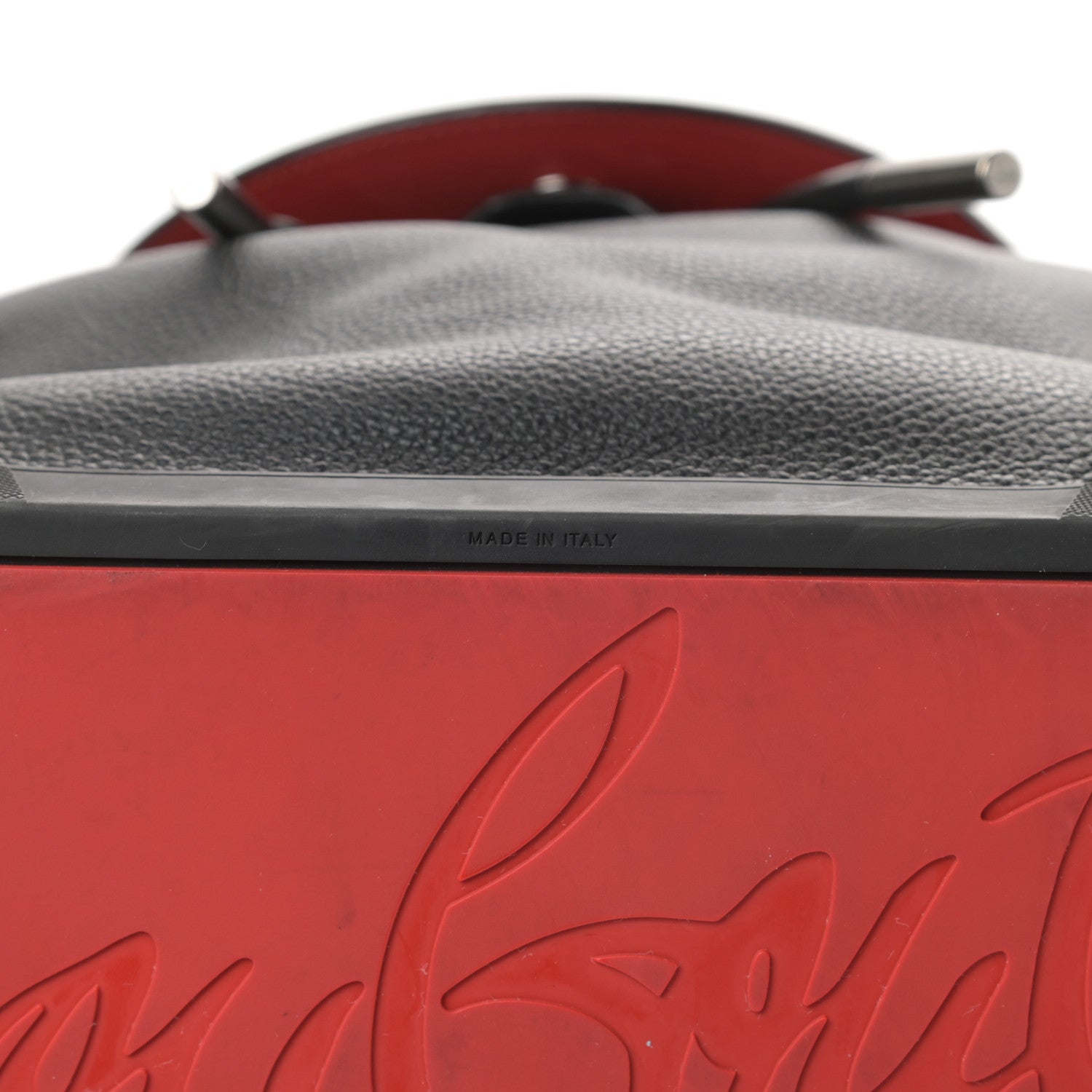 Christian Louboutin Calfskin Spiked Explorafunk Backpack Black 12 of 14