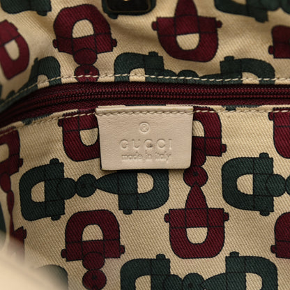 Gucci Guccissima Large Abbey Tote Off White 5 of 17