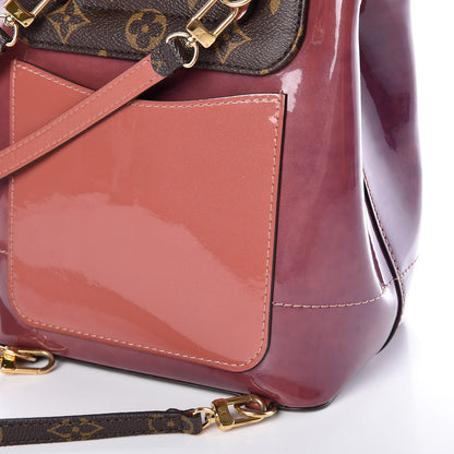 Louis Vuitton Patent Monogram Hot Springs Backpack Vieux Rose 10 of 16