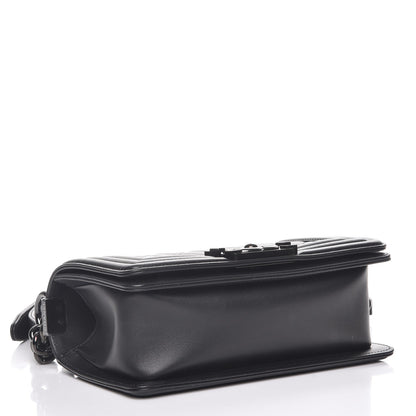Chanel Calfskin Quilted Small Boy Flap So Black 5 of 9