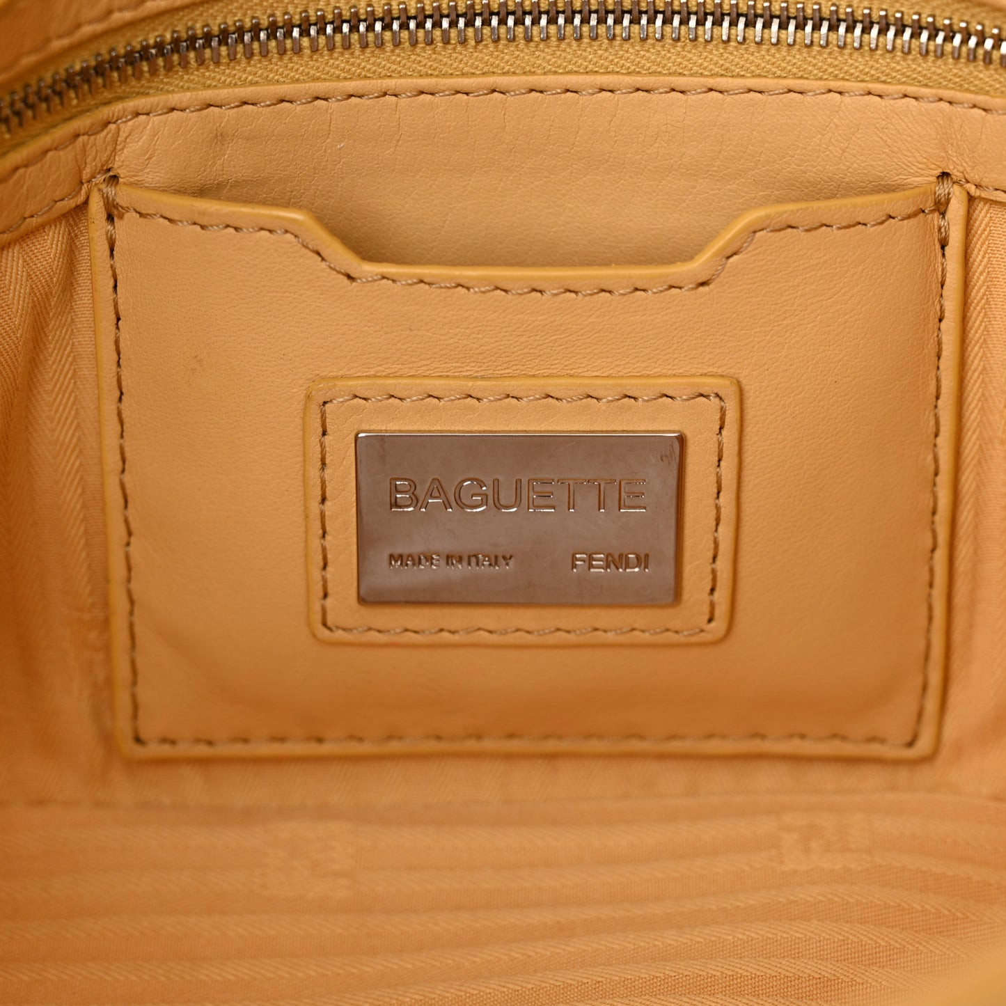 Vitello Enamel Interchangeable Strap Baguette Giallo Alchemy