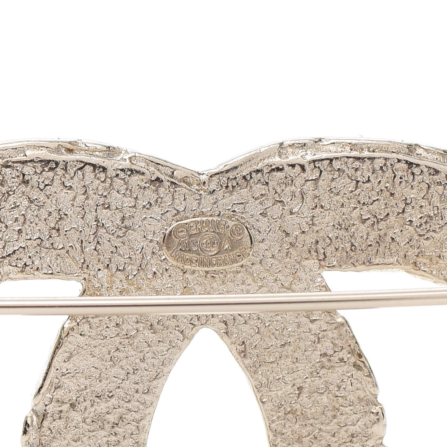 Crystal CC Brooch Light Gold