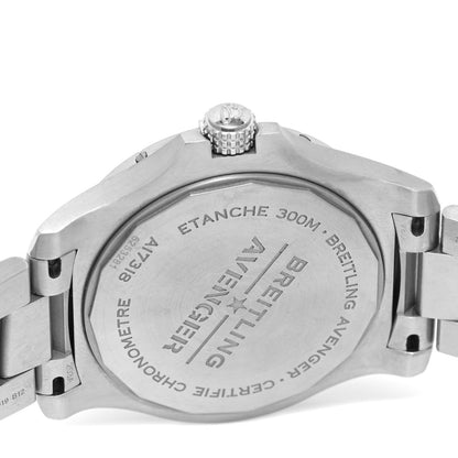 Breitling Stainless Steel 43mm Avenger Automatic Watch Blue A17318 4 of 5