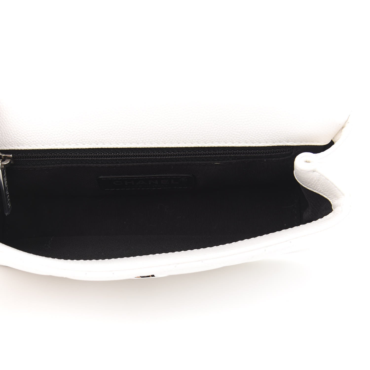 Chanel Caviar Quilted My Everything Small Flap White Black 5 of 11