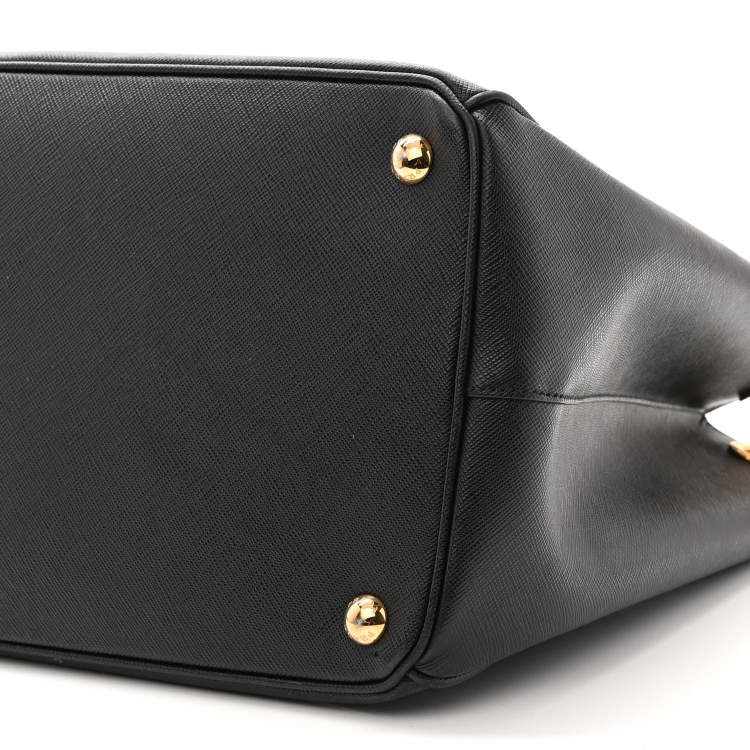 Prada Saffiano Large Galleria Double Zip Tote Black 10 of 12