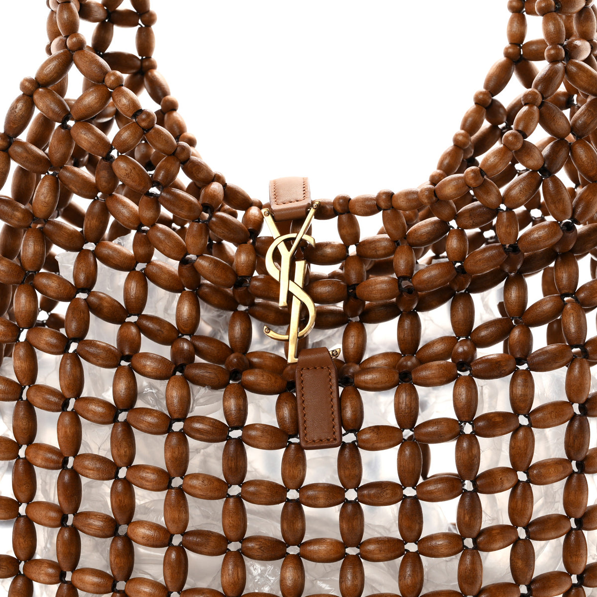 Wood Bead Large Le 5 A 7 Soft Hobo Light Wood
