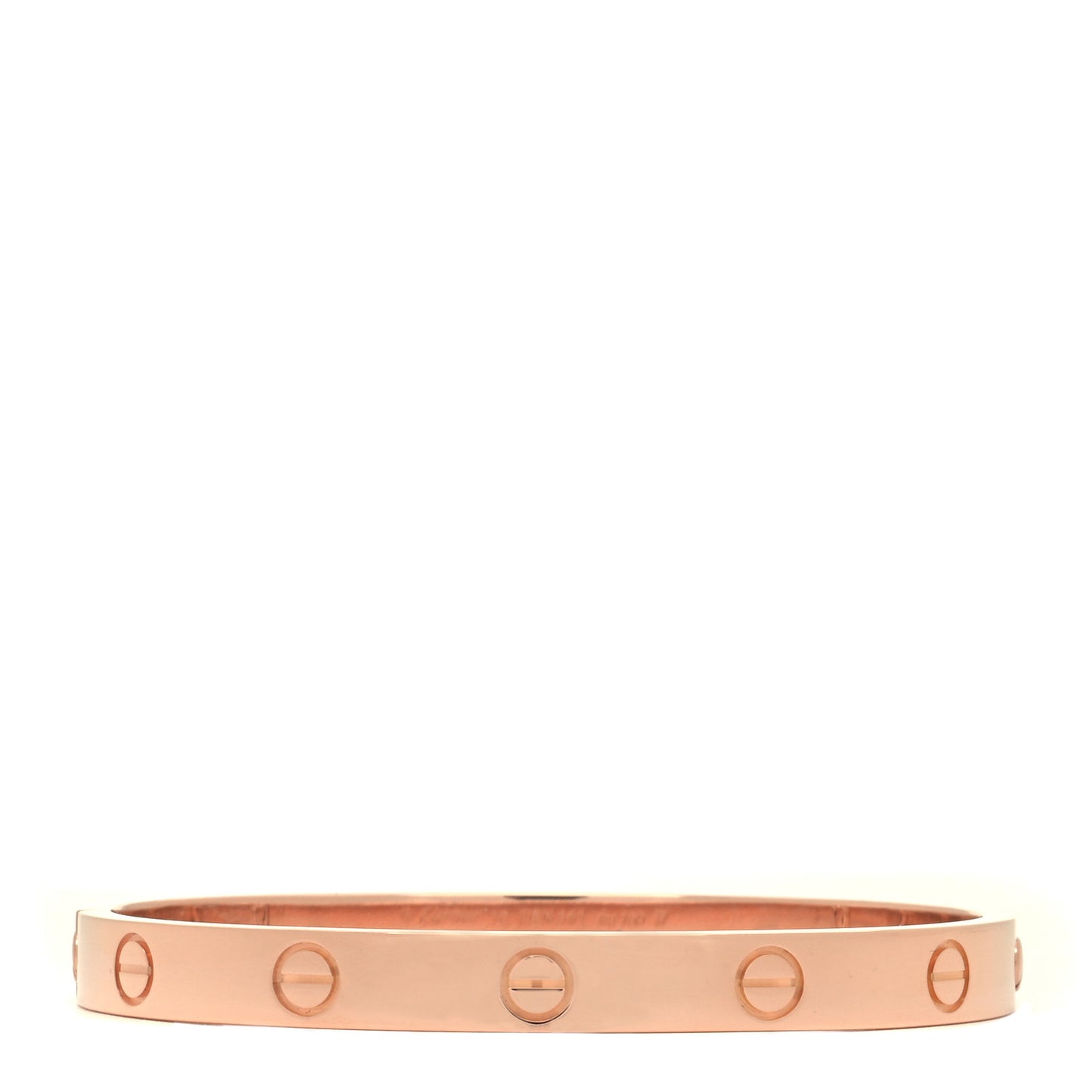 18K Pink Gold LOVE Bracelet 16