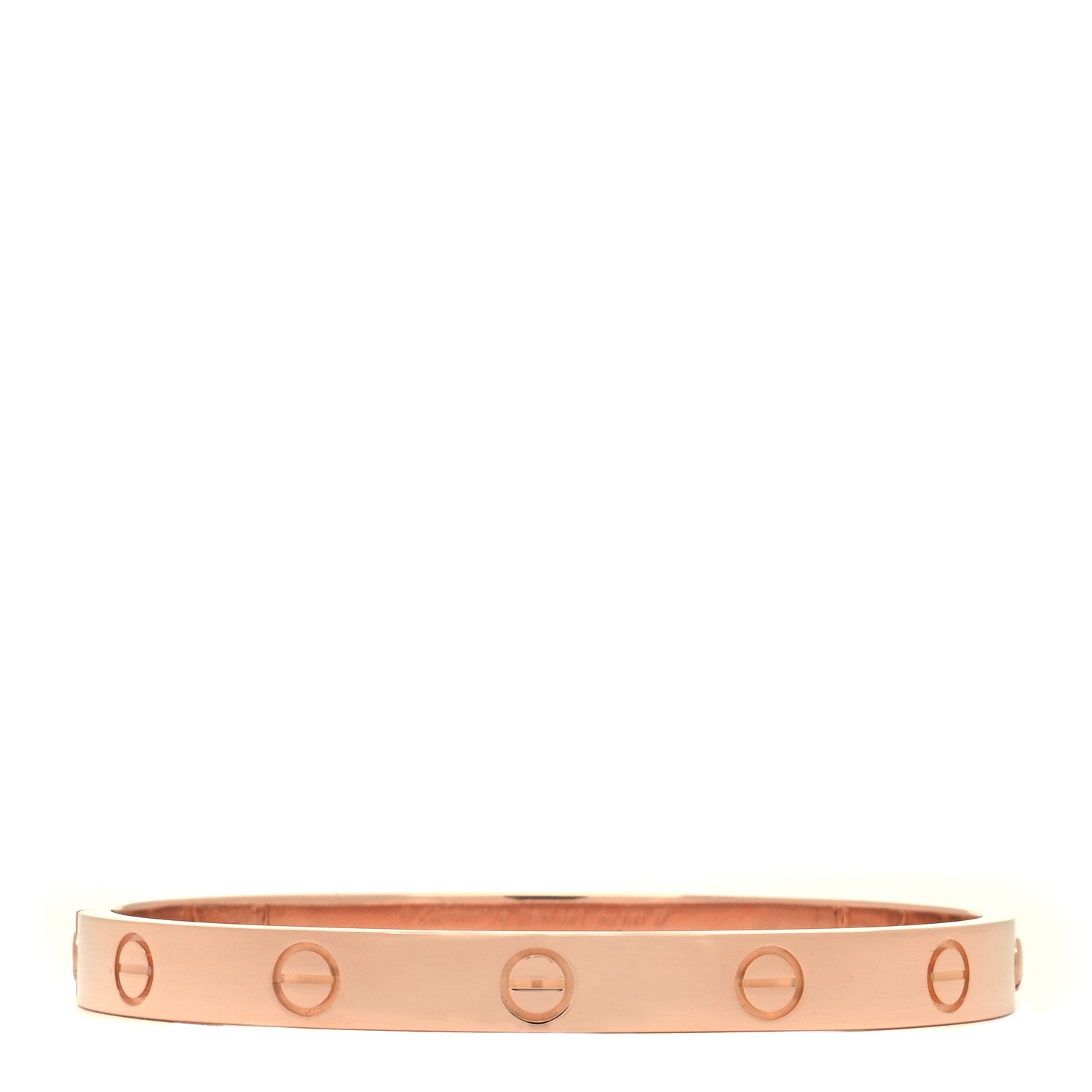 Cartier 18K Pink Gold LOVE Bracelet 16 2 of 6