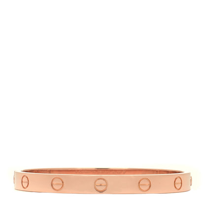 Cartier 18K Pink Gold LOVE Bracelet 16 2 of 6