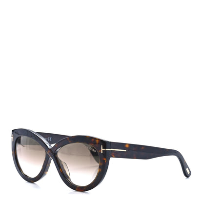 Tom Ford Diane Sunglasses TF577-F Brown 1 of 8