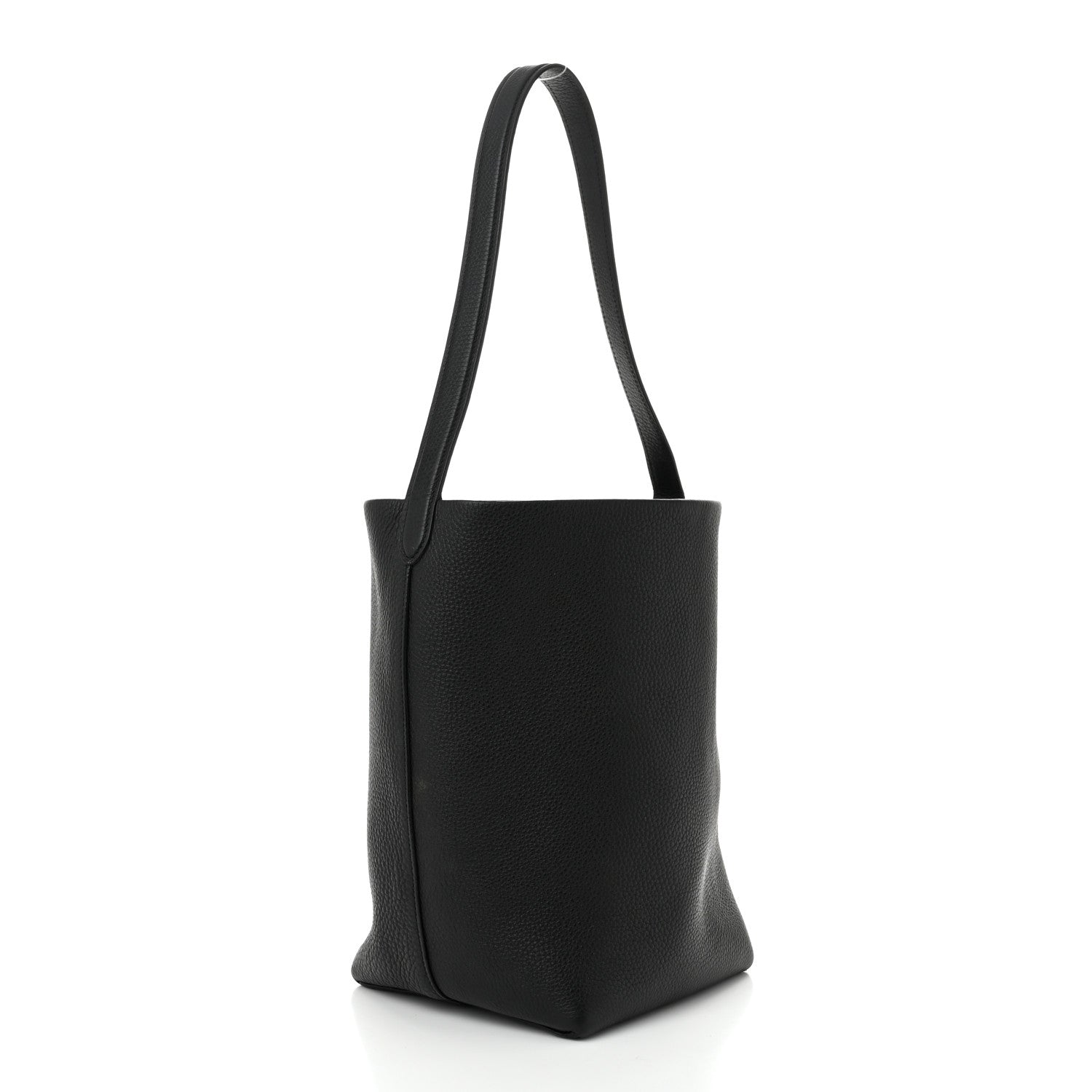 The Row Grained Calfskin Medium N/S Park Tote Black 3 of 10