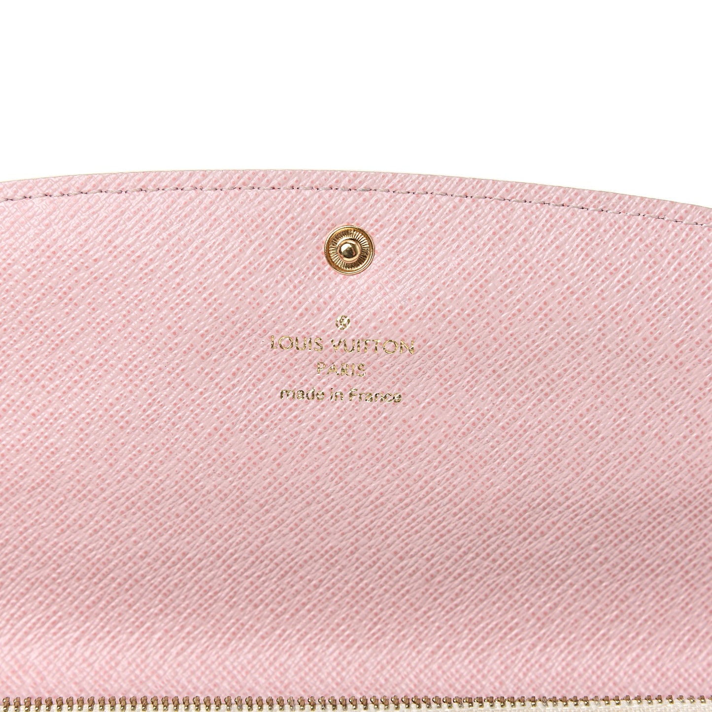 Damier Azur Emilie Wallet Rose Ballerine