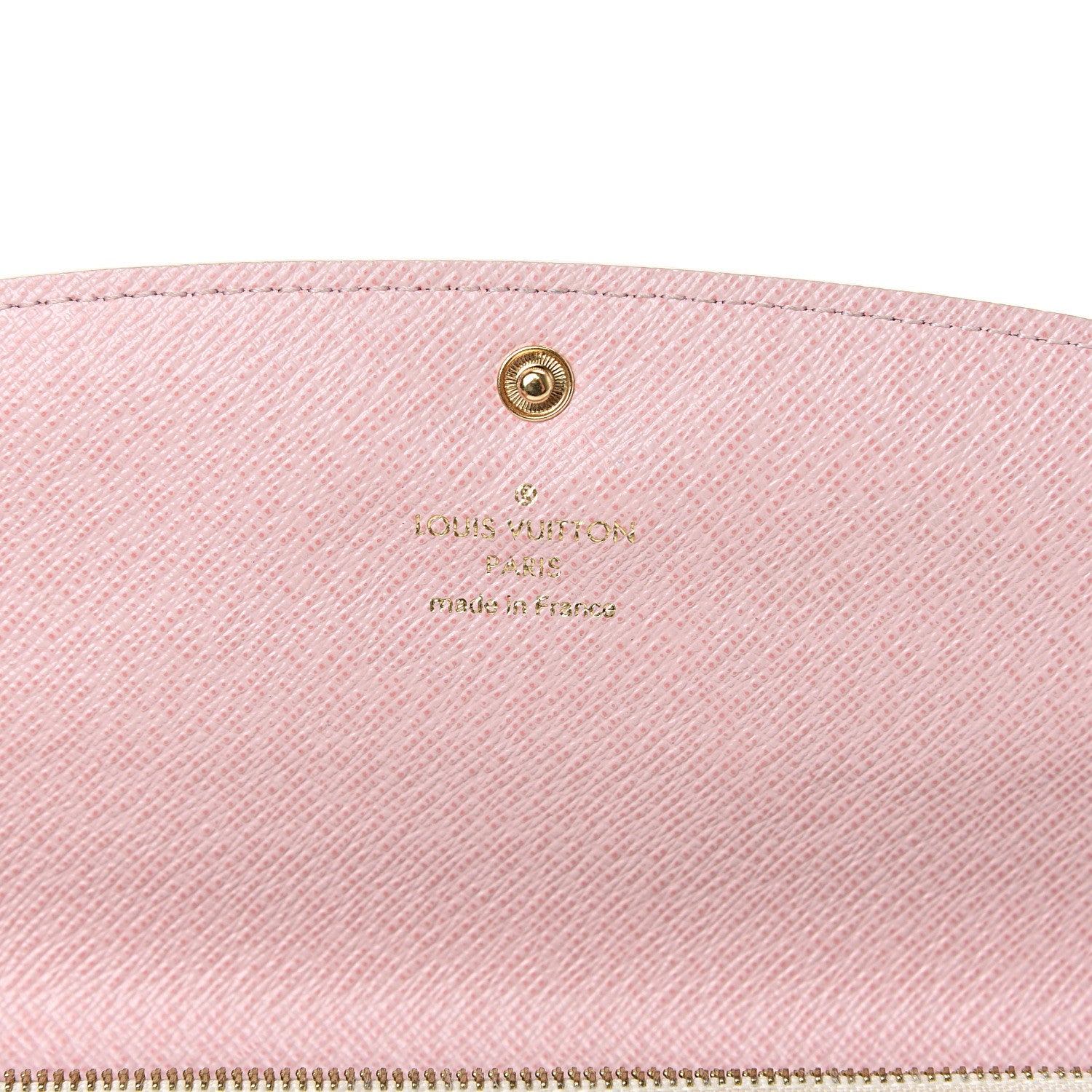 Louis Vuitton Damier Azur Emilie Wallet Rose Ballerine 5 of 8