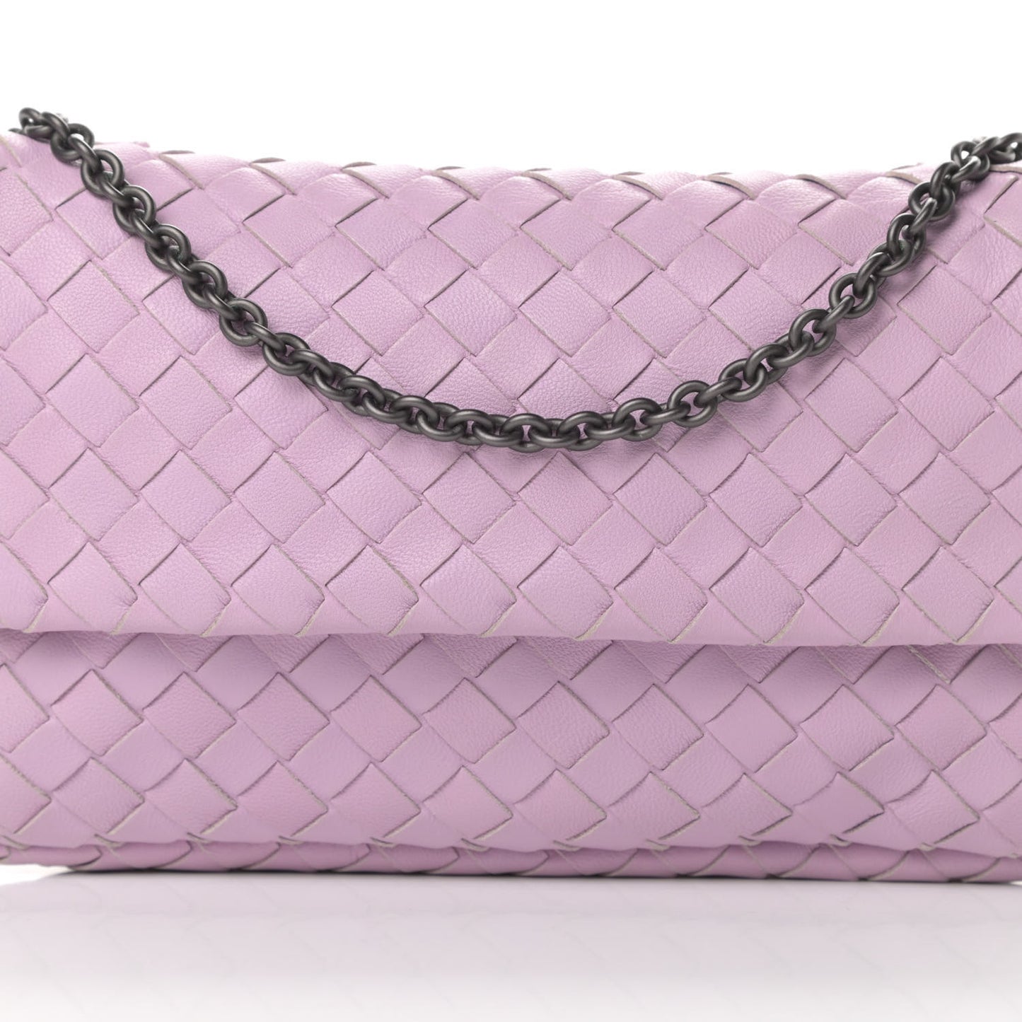 Nappa Intrecciato Mini Chain Messenger Parme