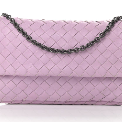 Bottega Veneta Nappa Intrecciato Mini Chain Messenger Parme 8 of 10
