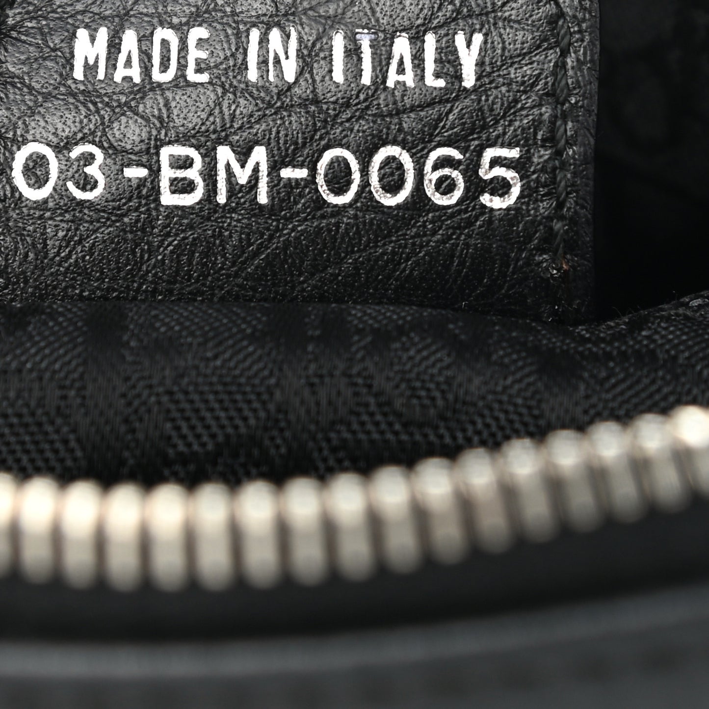 Calfskin Logo Charms Boston Black