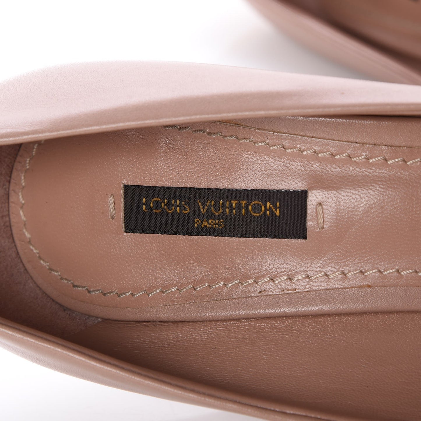 Smooth Calfskin Oh Really Peep Toe Pumps 38 Beige Nude