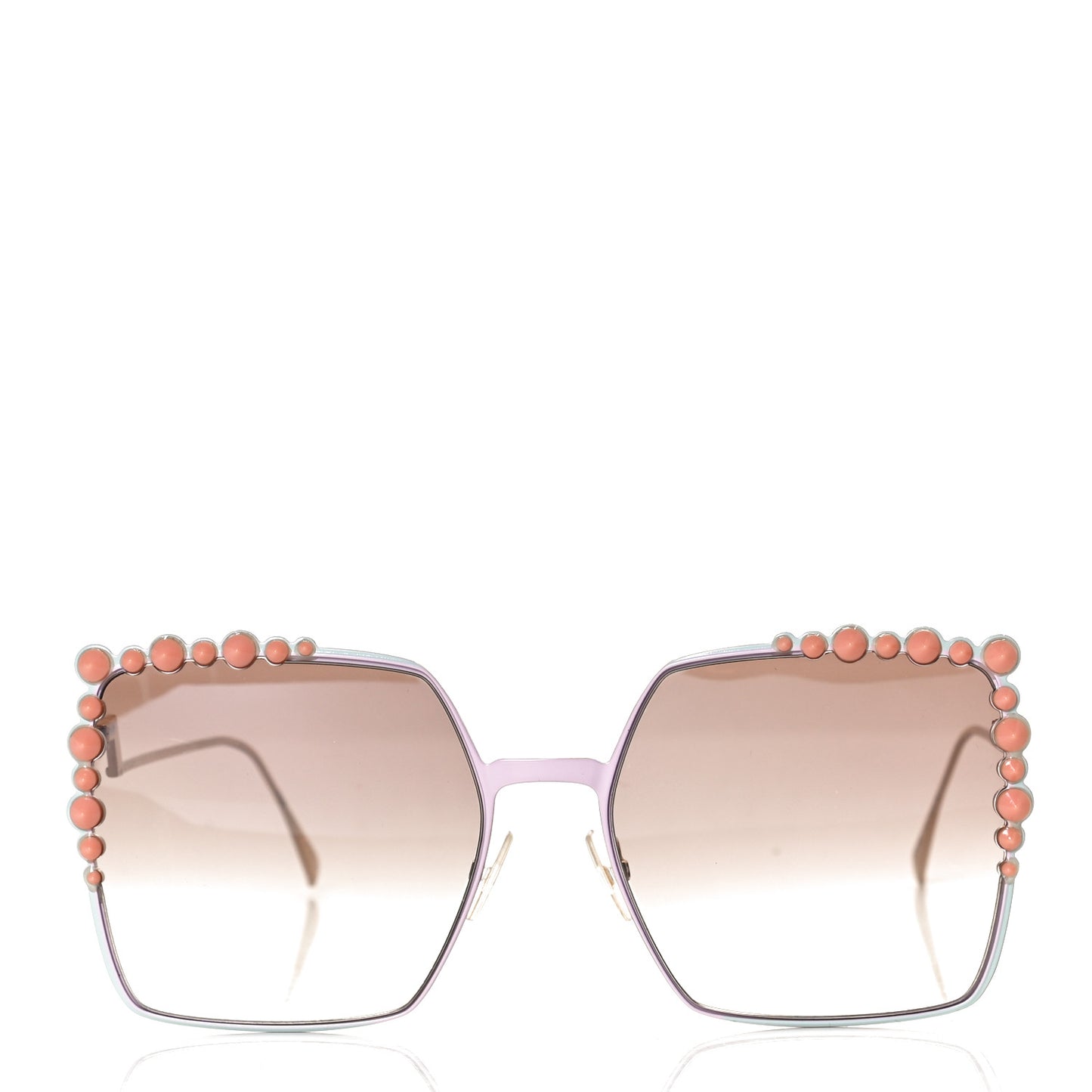 Square Dots Sunglasses FF 0259/S Gold