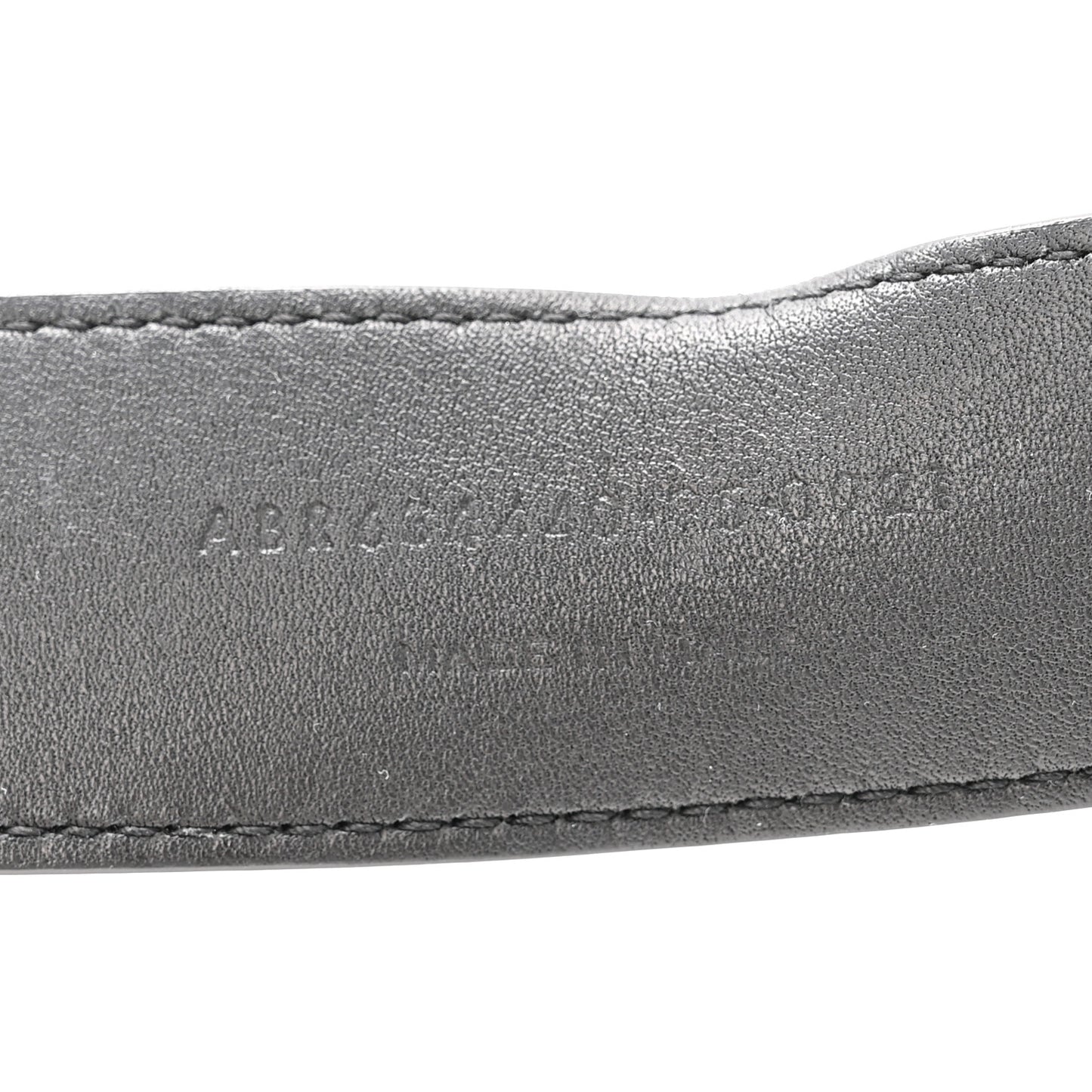Smooth Calfskin Monogram Cassandre Square Buckle Belt 95 38 Black