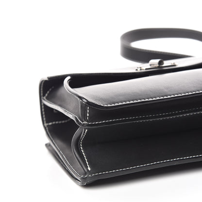 Proenza Schouler Smooth Calfskin Small Hava Top Handle Bag Black 7 of 11
