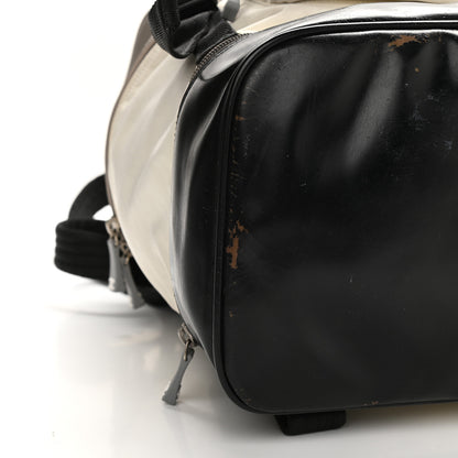 Chanel Nylon Sports Backpack Black White 9 of 18