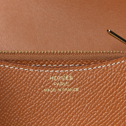 Hermes Epsom Constance Slim Wallet Gold 7 of 10