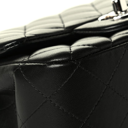 Chanel Lambskin Quilted Mini Square Flap Black 5 of 6