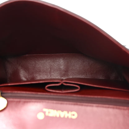 Chanel Lambskin Quilted Medium Double Flap Black 5 of 16