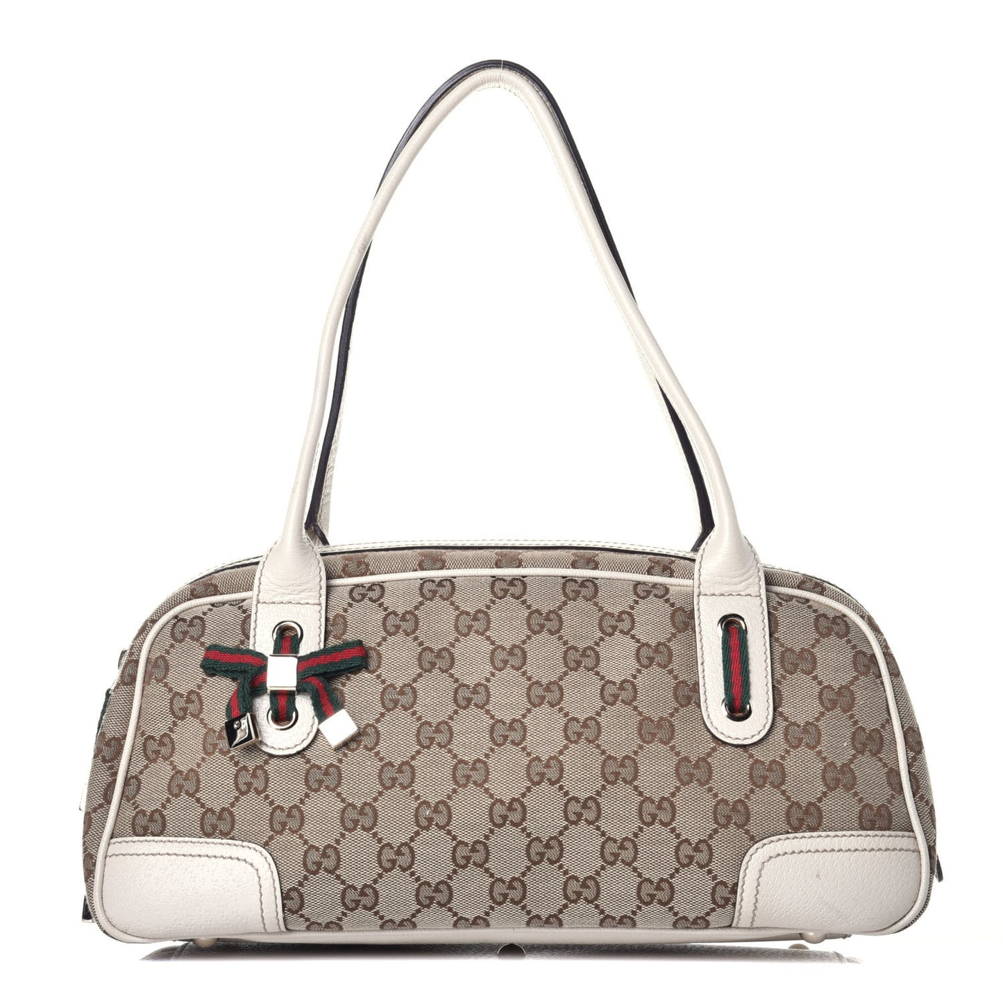 Monogram Small Princy Satchel Off White
