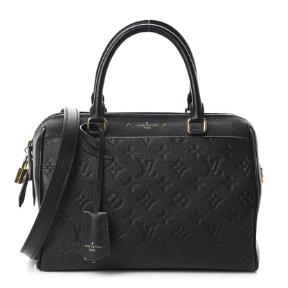 Louis Vuitton Empreinte Speedy Bandouliere 25 NM Black 1 of 11