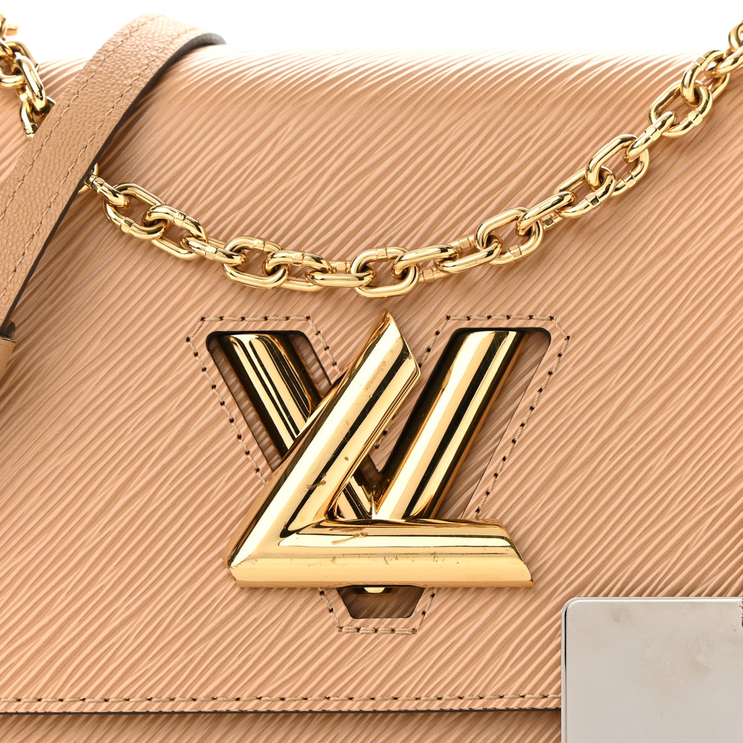 Epi Twist Shoulder Bag MM Camel